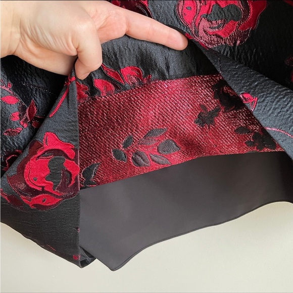 Diane von Furstenberg “Ivy” Dress with Metallic Brocade Skirt size 12 - Picture 3 of 8